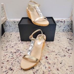 Chaps Espadrille Dela Wedge Sandals